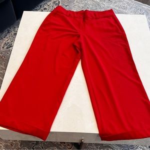 Just listed. Red pants.